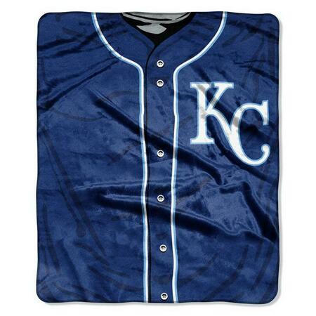 NORTHWEST Kansas City Royals Blanket 50x60 Raschel Jersey Design 8791820055